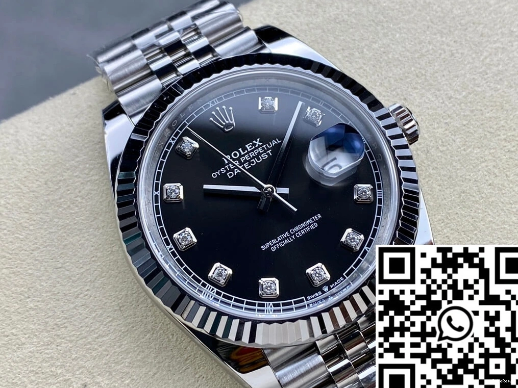 Rolex Factory Black Dial M126334-0012 Clean Datejust 0326
